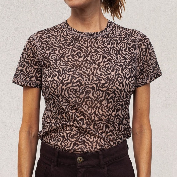 Nanushka GUY TEE- GRAPHIC ANIMAL LATT - Picture 3 of 3